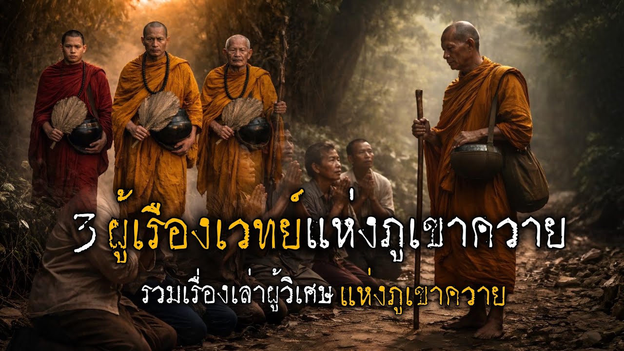 อาจารย์ยาว : 3 ผู้เรืองเวทย์แห่งภูเขาควายรวมเรื่องเล่าผู้วิเศษฟังแบบยาวๆ 