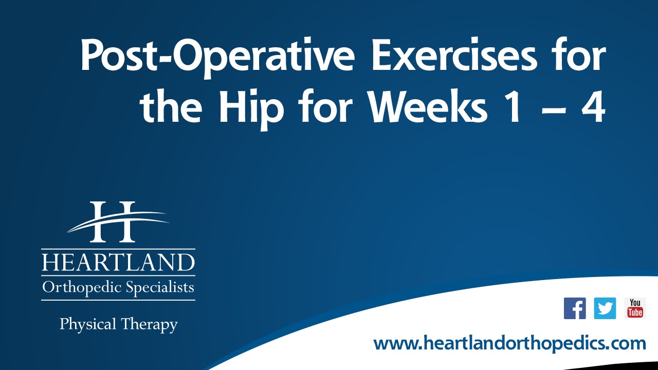 Postoperative Care for Hip Replacement