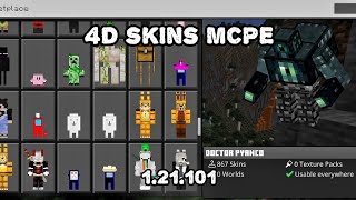 4D Skins For MCPE 1.21.101 | Minecraft PE | Obesite screenshot 5