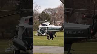 Elon Musk’s son Lil X and trump catches a ride on Marine One