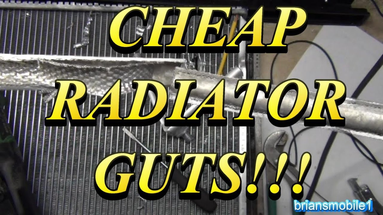 CHEAP RADIATOR GUTS!