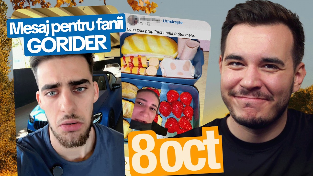 NĂSTUREL VREA CEARTĂ CU GORIDER, TIK TOK-URI DE TOAMNĂ ȘI FAC CHESTIONAR AUTO