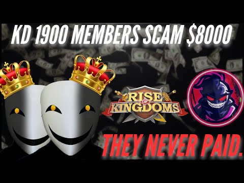 Rise of Kingdoms Scam: Two Whales Took $8,000 and Vanished