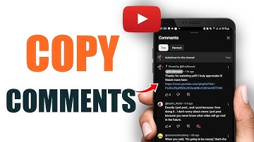 How To COPY YouTube COMMENTS on Mobile - QUICK & EASY GUIDE!