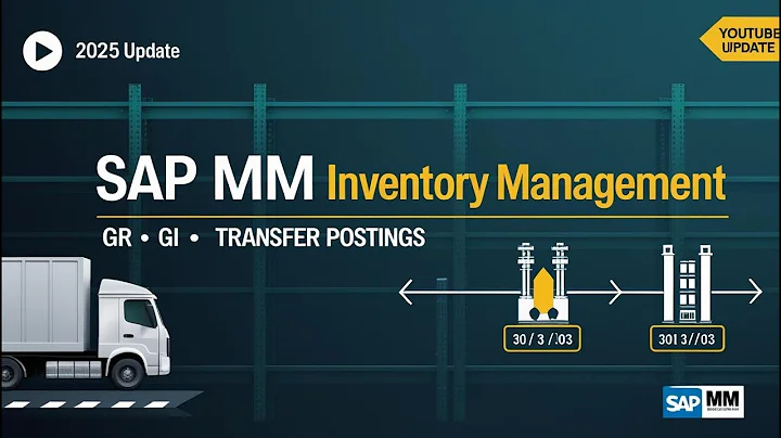 SAP MM Inventory Management – Goods Receipt, Goods Issue & Transfer Postings (2025)