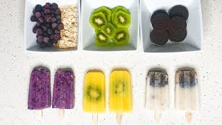 3 PALETAS DE HIELO PARA DESAYUNAR | KARLA CELIS