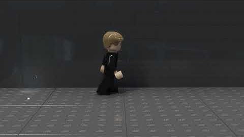 LEGO Walk Cycle (blender)