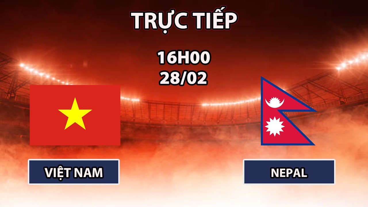 🔴U17 Việt Nam vs U17 Nepal | U17 Châu Á | Rồng Vàng Gây Sức Ép Cực Căng Cho Đối Thủ