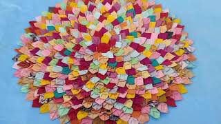 Doormat Making At Home From Waste Clothes Chatai Matt