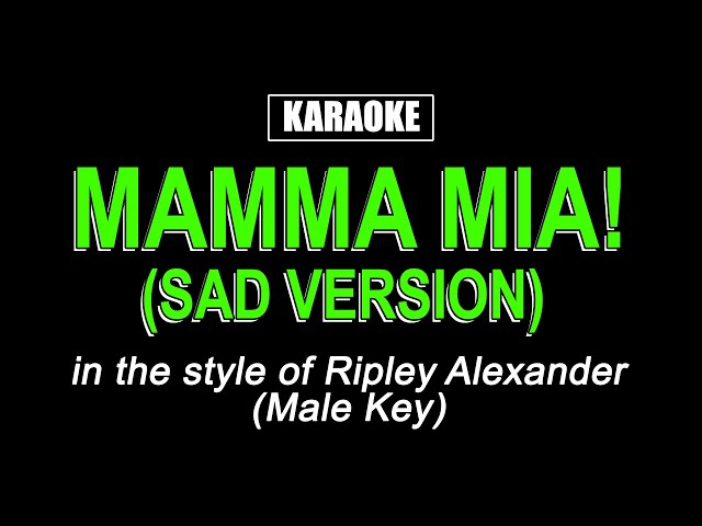 Karaoke - Mamma Mia! - Ripley Alexander class=