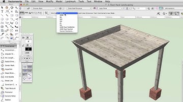 GSG - Vectorworks Landmark 2015 - 17 Add Dimensions to the Structure