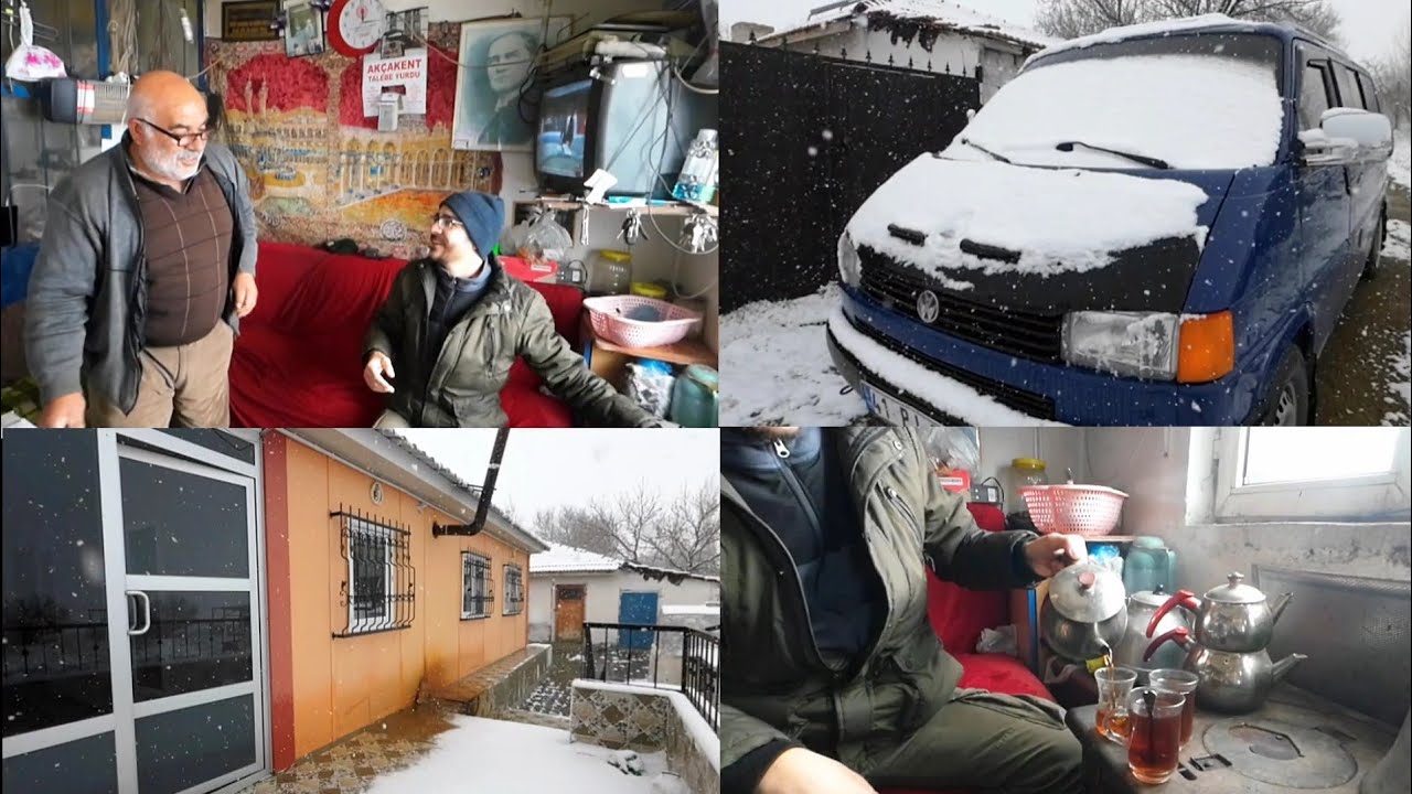 17 cm kar yağdı. #köydeyaşam #köyhayatı