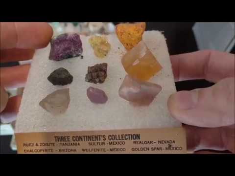 Opening a 40 year old Gem and Mineral collection!