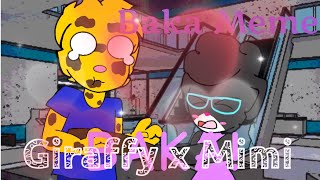 Baka Meme Piggy (Giraffy x Mimi) // FlipaClip