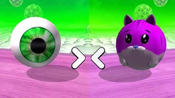 Going Balls vs New Ball Speed Run   Walkthrough ,iOS Android Colour Ball Run New Update (Part : 203)