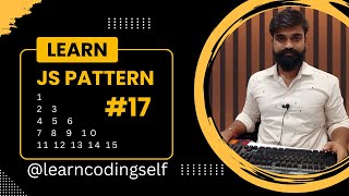 JavaScript pattern programs#17 #patternprogram in Hindi