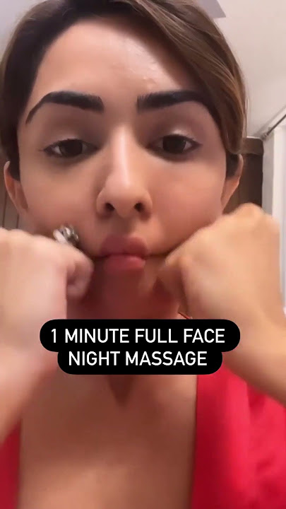 1 Minute Full Face Night Massage