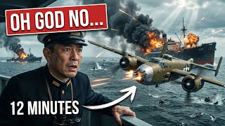 Japanese Captains Laughed At US Bombers — Until One Hacksaw Sank Their Convoy In 12 Minutes