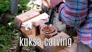Kuksa carving (Strongway tools)