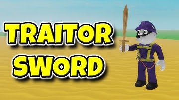 New TRAITOR SWORD ITEM in PIGGY: BUILD MODE!