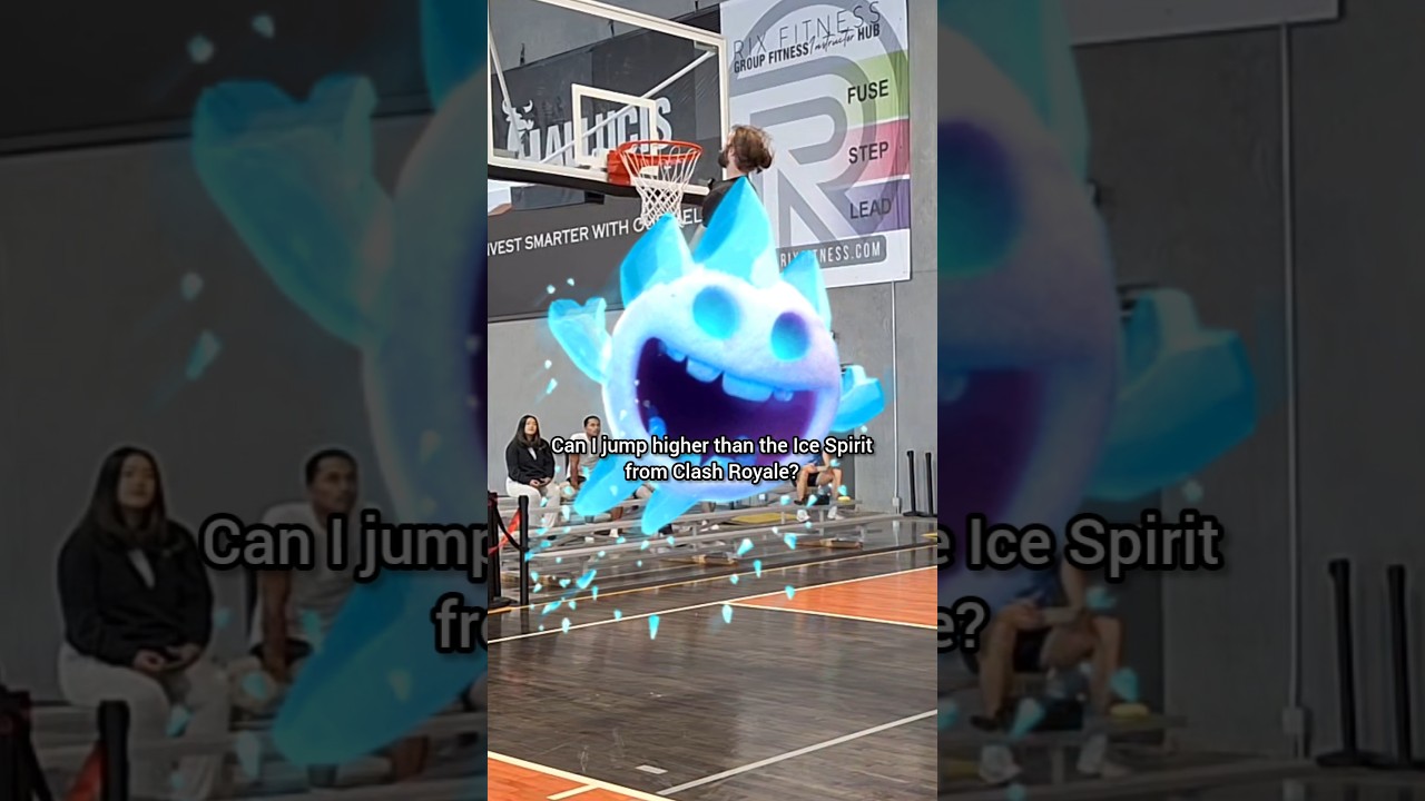 Can I jump higher than the ice spirit from Clash Royale? #clashroyale