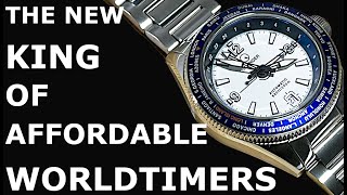 The BEST affordable GMT watch with ORIGINAL design?  ... Islander Calabro Automatic Review