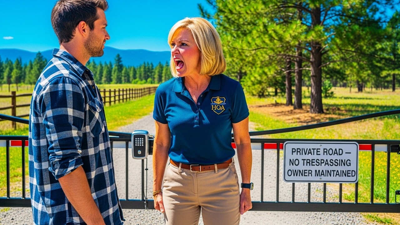 HOA Karen Complained About My Private Road, I Installed Gate And Added Thirty Minutes Her Commute
