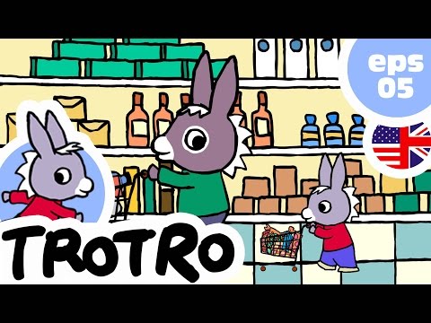 TROTRO ENGLISH - 🍭EP05 🛒 - Trotro goes shopping