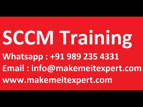 Online Live SCCM