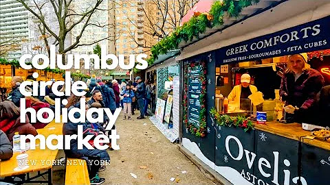 Columbus Circle Holiday Market | NYC