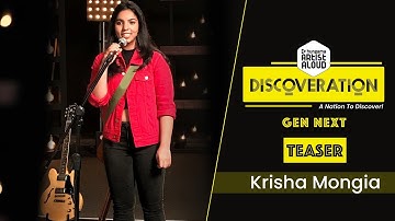 Artist Aloud Discoveration - Gen Next | Krisha Mongia Teaser | Episode 2 | YouTube Space