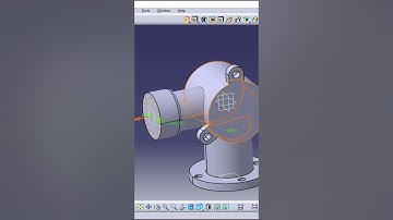 practice design 37 in #catiav5 #design #cadtutorial #cad #catia #mechanical #designing #shorts