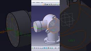 practice design 37 in #catiav5 #design #cadtutorial #cad #catia #mechanical #designing #shorts