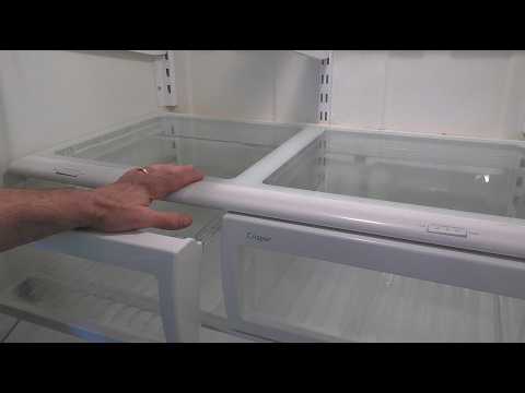 Refrigerator Crisper Center Rail Replacement