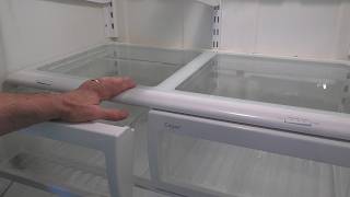 Refrigerator Crisper Center Rail Replacement