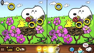 Snoopy Spot the Differences - Gameplay screenshot 1