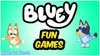 Bluey | Hide and Seek | Fun Learning | Games