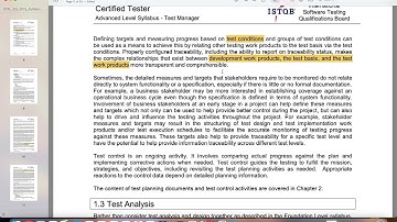 ISTQB Test Manager Certification   Chapter 1 2 2 Test Monitoring and Control