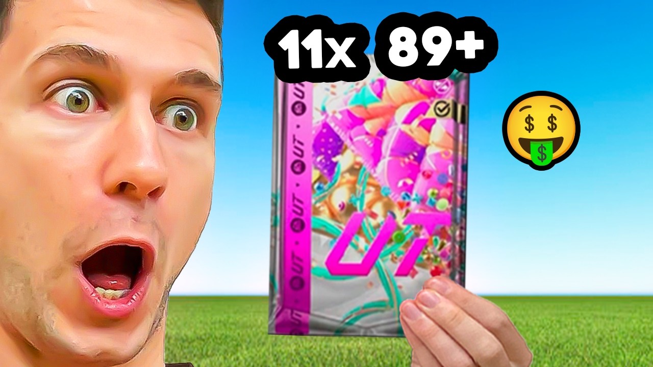 PACK 11x 89+ ESTÁ INSANO!!  🔥 GASTEI 12 MILHÕES ABRINDO PACKS DA LOJA 🤪🤪  EA FC 25 ULTIMATE TEAM BR