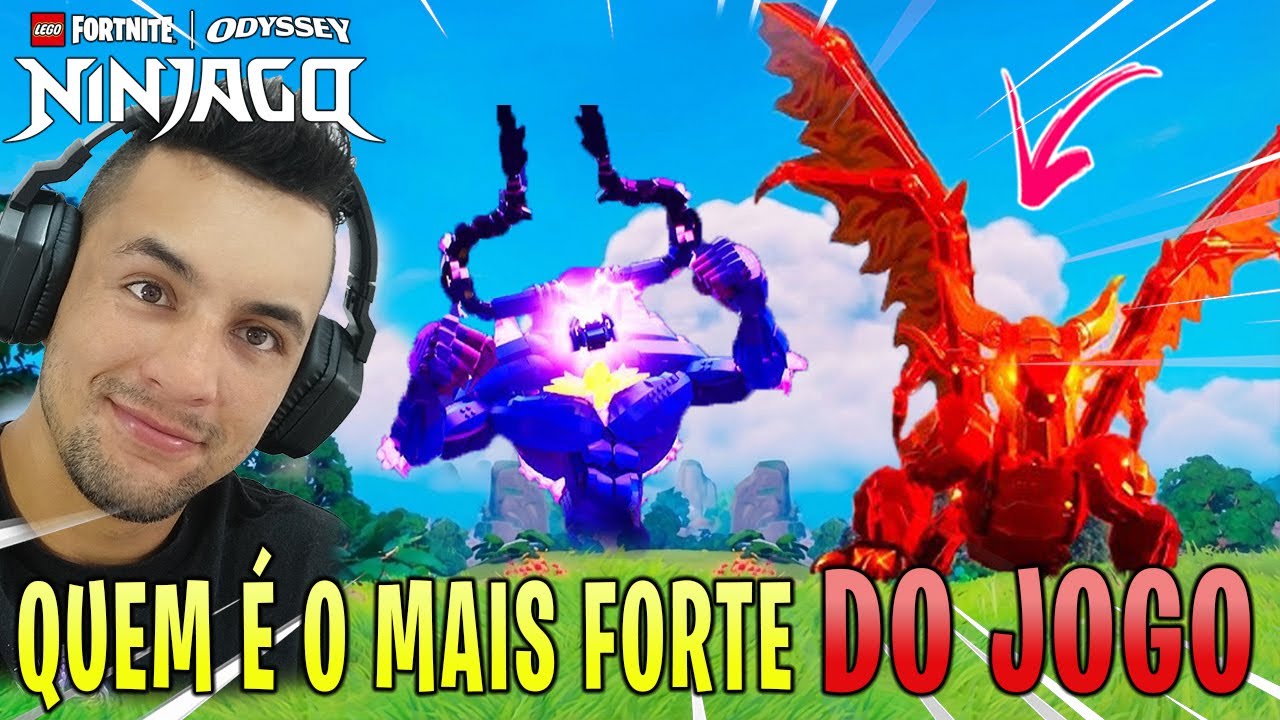 NÃO TEM SEGUNDA CHANCE - LEGO FORTNITE NINJAGO | ELE É MUITO FORTE