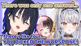 Uruha Asks Saine About The Shiritori Incident....vspo Eng Sub