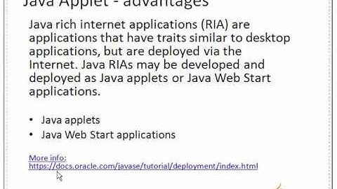 Java Applets