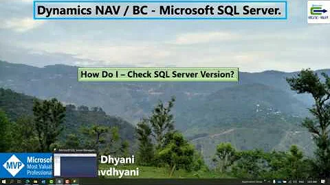 How Do I  - Check SQL Server Version.