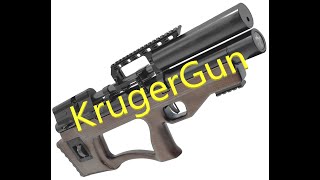 Обзор Крюгерган Krugergun 5 5 мм Снайпер Буллпап 300 мм, редуктор, деревянная