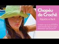 CHAPÉU DE CROCHÊ | BUCKET HAT CROCHET | CHAPÉU DE PRAIA CROCHÊ