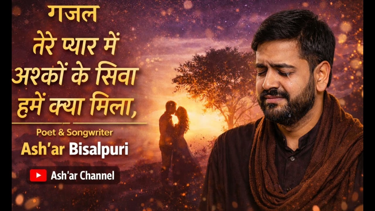 Tere pyar me ashkon ke siva solo alag andaz ( shayar m zubair ash'ar bisalpuri )#ghazal #song 