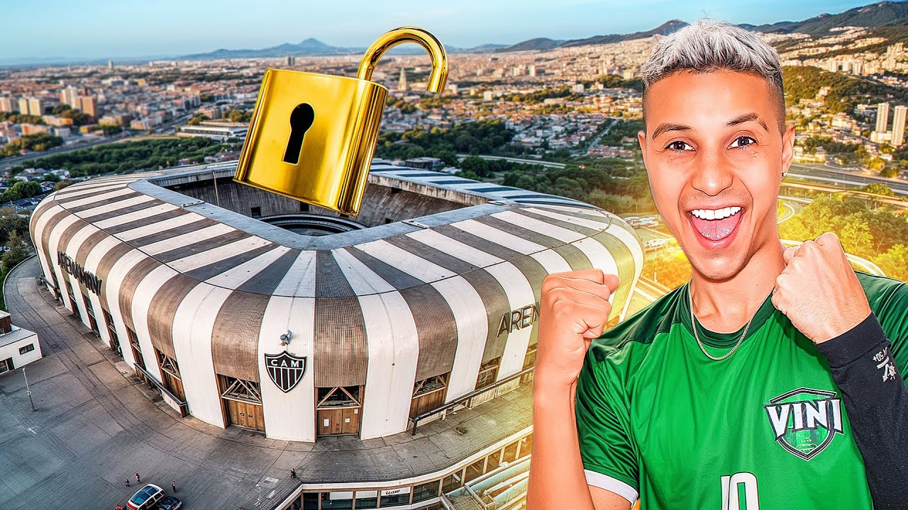 A CADA GOLAÇO DESBLOQUEIA UM ESTÁDIO PROFISSIONAL! 