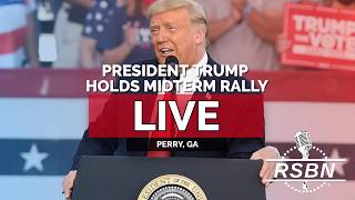 LIVE: President Trump Holds a Rally in Perry, GA - 10/24/26