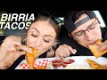 Trying Birria Tacos con Consome | YesHipolito