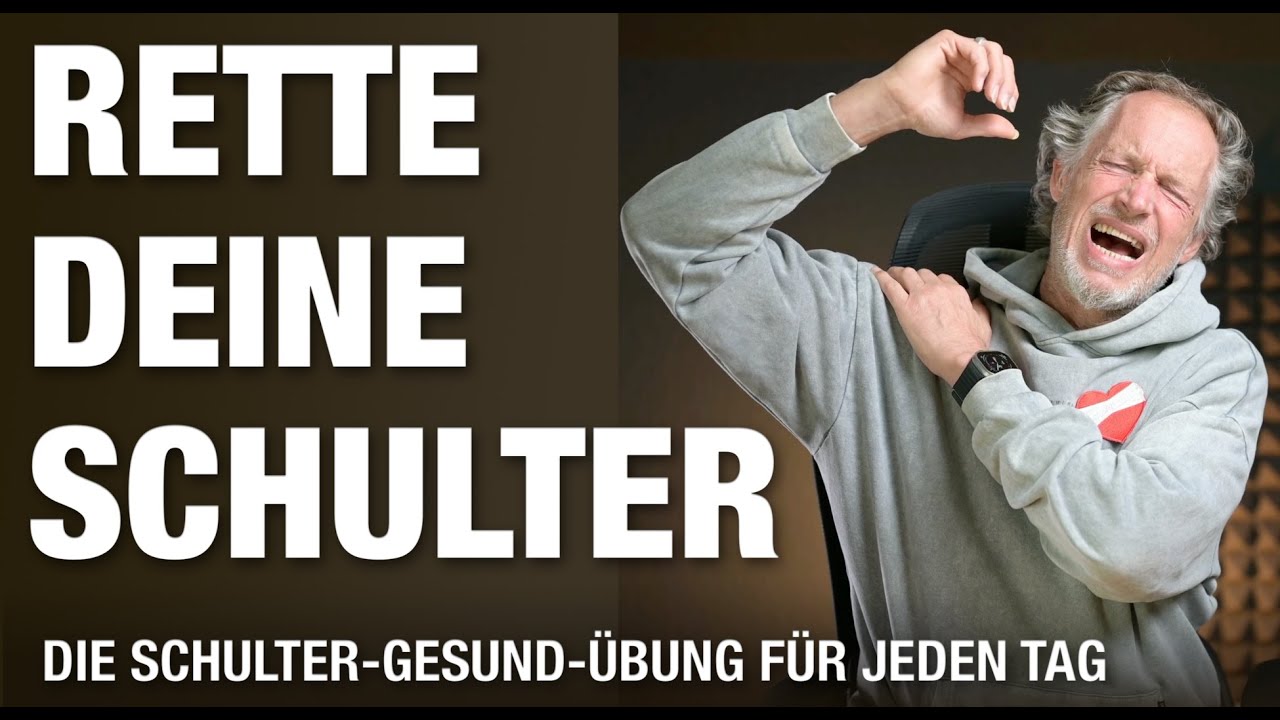 💥 Du brauchst es nur zu MACHEN – und deine SCHULTERN sind in Ordnung - ein leben lang! 🙏